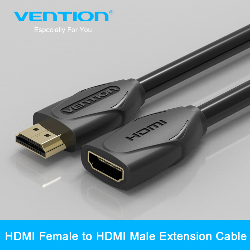 Vention Extension Cable male to female 1M/2M/3M/5M 4K 3D 1.4v Extended Cable for HD TV LCD Laptop PS3 Projector
Vention Extension Cable male to female 1M/2M/3M/5M 4K 3D 1.4v Extended Cable for HD TV LCD Laptop PS3 Projector