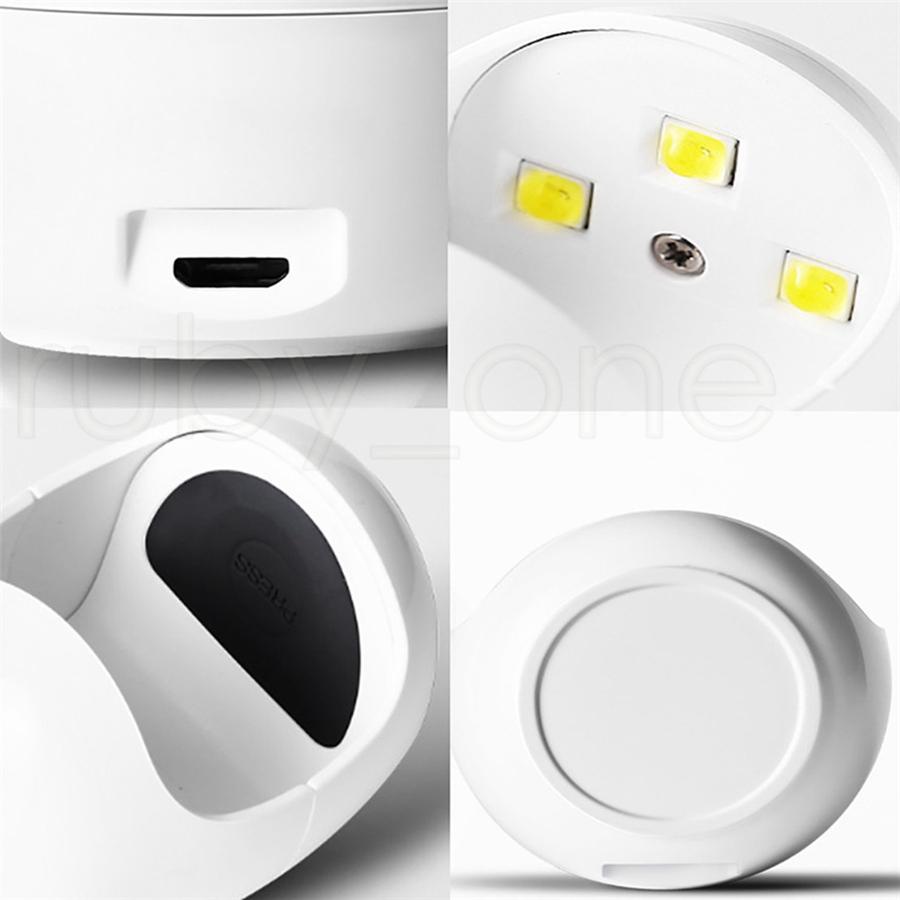 Wholesale Portable Mini LED Lamp Nail Dryer USB Charge Quick Dry Secador De Unas Con Lampara LED Manicure Nail Art 6W LED Lamp Nail Dryer Secador De U