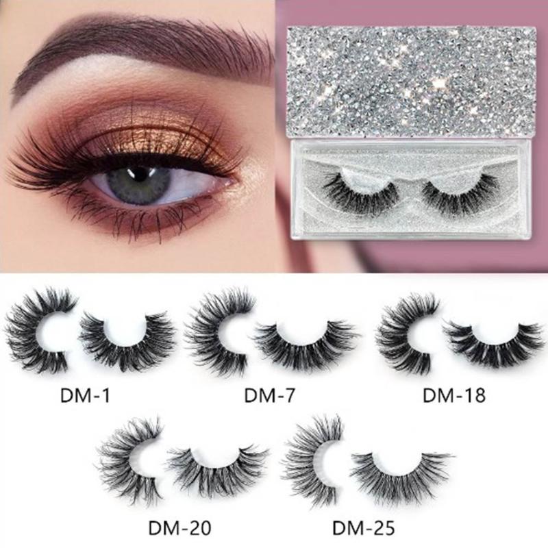 1 Pair 3D Mink Eyelashes Natural False Eyelashes Handmade Long Lasting Volume Lashes Extension Reusable False Makeup
1 Pair 3D Mink Eyelashes Natural False Eyelashes Handmade Long Lasting Volume Lashes Extension Reusable False Makeup