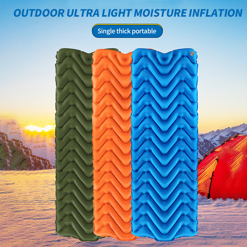 Camping Mattress Inflatable Cushion Outdoor Camping Hiking Travel Practical Comfortable Convenient Single Double Sleeping Pad
Camping Mattress Inflatable Cushion Outdoor Camping Hiking Travel Practical Comfortable Convenient Single Double Sleeping Pad