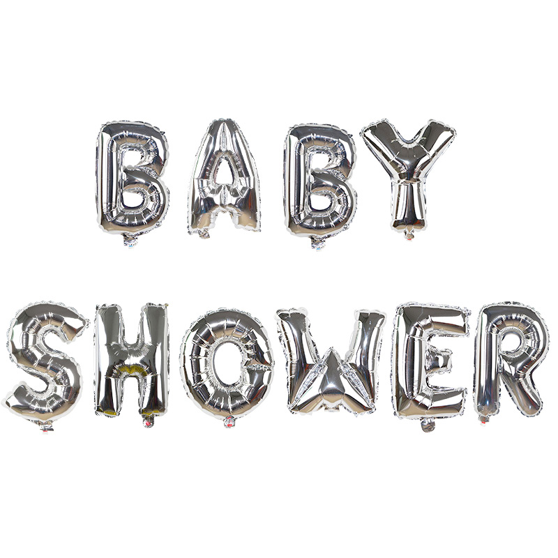 Baby Shower Decoration Balloons Its A Boy Girl Letters Foil Balloon Banner Birthday Decor Gender Reveal Party Supply