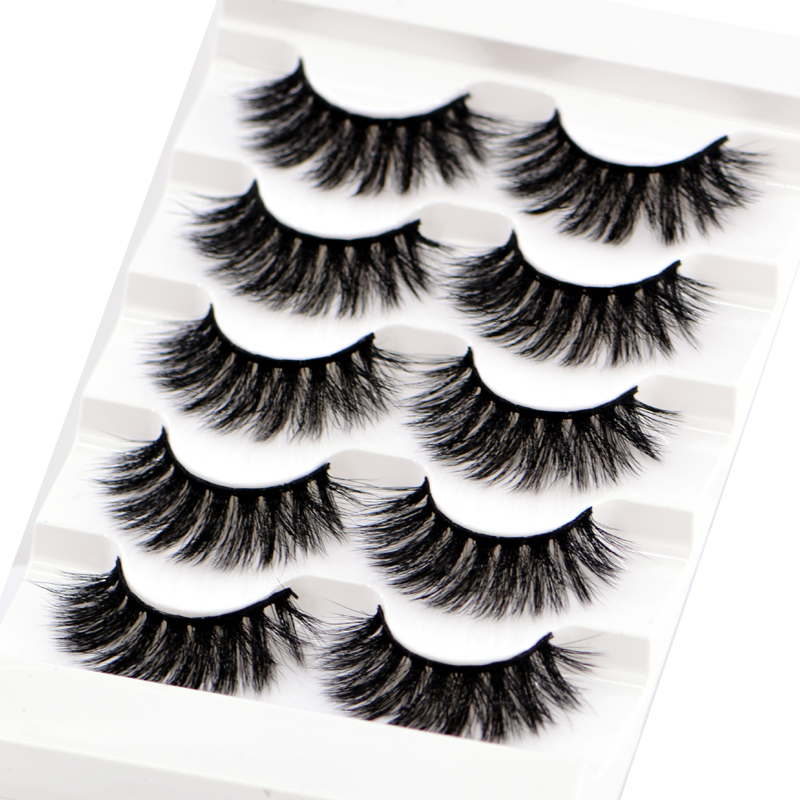 NEW 5pair Mink Eyelashes 100% Cruelty free Handmade 3D Mink Lashes Full Strip Lashes Soft False Eyelashes Makeup
NEW 5pair Mink Eyelashes 100% Cruelty free Handmade 3D Mink Lashes Full Strip Lashes Soft False Eyelashes Makeup