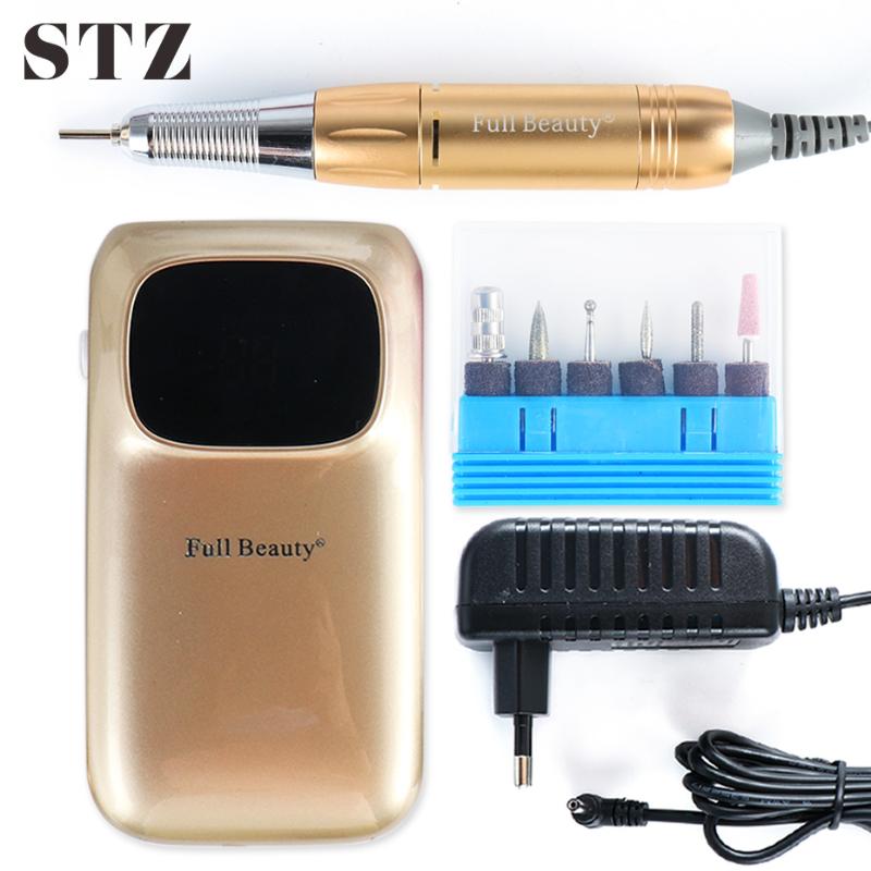 STZ Professional Electric Manicure Nail Drill Pen Machine Portable Pedicure Nail File Art Tools Gel Removal Equipment US806
STZ Professional Electric Manicure Nail Drill Pen Machine Portable Pedicure Nail File Art Tools Gel Removal Equipment US806