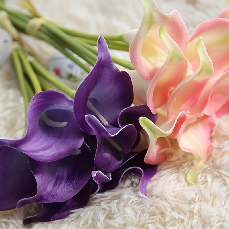 Calla Lily Artificial Flower Artificial Plant Home Decoration Wedding Decoration & Dried Flowers Flower Head PU, Green
Calla Lily Artificial Flower Artificial Plant Home Decoration Wedding Decoration & Dried Flowers Flower Head PU, Green
