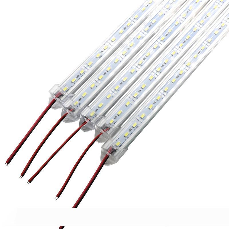 Super Bright Hard Rigid Bar light DC12V 36 72 led SMD 5630 5730 Aluminum Alloy Led Strip light For Cabinet LED With Cover