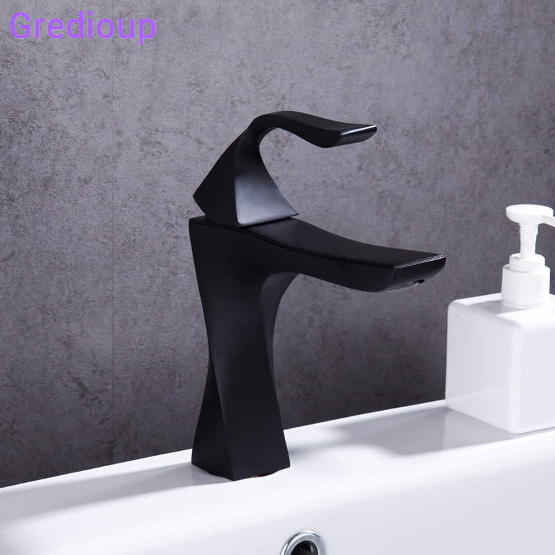 Mezcladora Lavabo Hot Cold Water Mixer Faucets Black Stream Deck Bathroom Basin Tap Chrome Modern Sink Faucet Wash Bath Taps kit
Mezcladora Lavabo Hot Cold Water Mixer Faucets Black Stream Deck Bathroom Basin Tap Chrome Modern Sink Faucet Wash Bath Taps kit