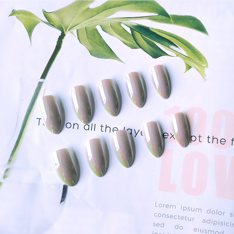 24pcs/Box super Cute Fairy Waterproof Wearable Mirror Magic Color Long Style Detachable Fake Nails Girl Beauty Tool TY, White
24pcs/Box super Cute Fairy Waterproof Wearable Mirror Magic Color Long Style Detachable Fake Nails Girl Beauty Tool TY, White