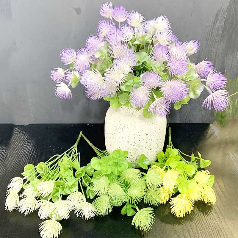Artificial plant simulation flower dandelion plastic wedding decoration flower office table artificial green plant bundle, Plum
Artificial plant simulation flower dandelion plastic wedding decoration flower office table artificial green plant bundle, Plum