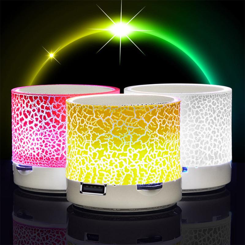 High Quality Colorful LED Light Speaker Mini ABS Bluetooth Speaker Support TF Card U Disk Black White Blue Green Yellow Pink
High Quality Colorful LED Light Speaker Mini ABS Bluetooth Speaker Support TF Card U Disk Black White Blue Green Yellow Pink