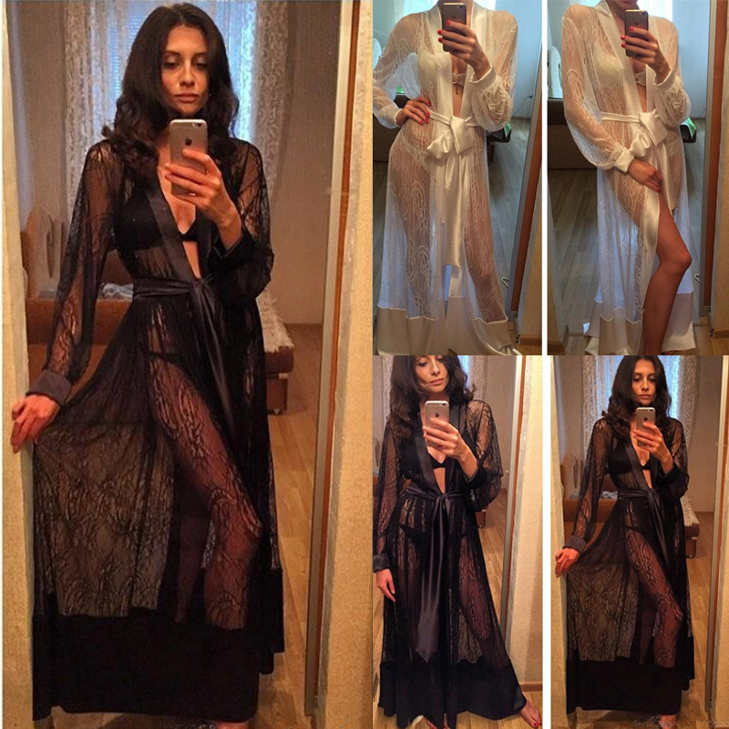 New Lace Up Babydoll Lingerie Nightdress Women Sexy Long Dressing Gown Bath Robe, Black
New Lace Up Babydoll Lingerie Nightdress Women Sexy Long Dressing Gown Bath Robe, Black