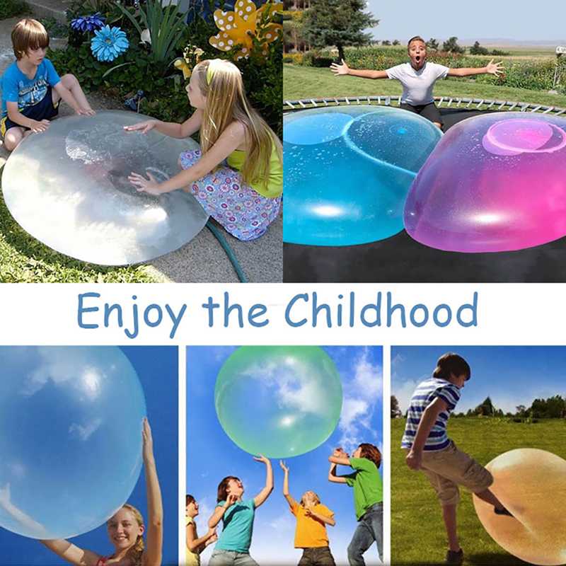 Beach Magic Ball Bubble Giant Amazing Bubble Ball 3 Sizes Blow Up Balloons Toy Fun Party Game
Beach Magic Ball Bubble Giant Amazing Bubble Ball 3 Sizes Blow Up Balloons Toy Fun Party Game