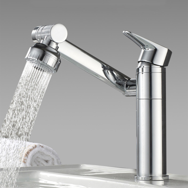 Bathroom Faucet Brass Vessel Sink Water Tap Mixer Faucet 360 Rotate Two Water Mode Basin Hot/Cold Mixer Single Hole
Bathroom Faucet Brass Vessel Sink Water Tap Mixer Faucet 360 Rotate Two Water Mode Basin Hot/Cold Mixer Single Hole