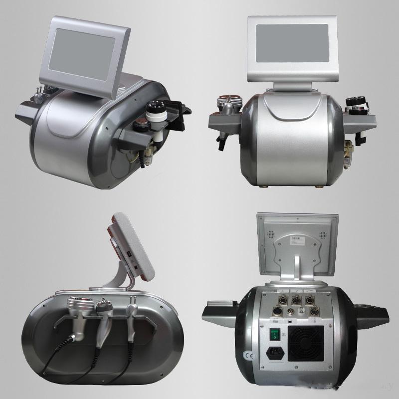 5 in 1 Ultrasound ultrasonic Cavitation and RF Liposuction Vacuum Slimming Cavitations Multipolar Bipolar Radio Frequency Machine