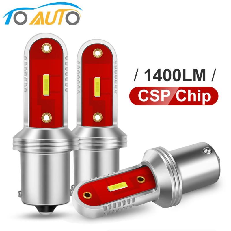 

1pcs P21W LED BA15S 1156 T20 7443 W21/5W P21/5W 1157 BAY15D LED Car Light Bulb 7440 WY21W W21W BAU15S PY21W Auto Signal Lamp, As pic