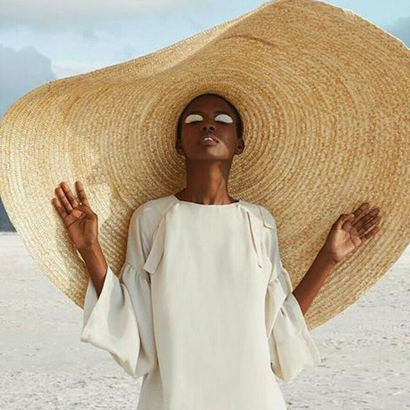 Women Lady Sun Straw Hat Wide Brim Cap Foldable Breathable for Summer Beach -MX8, Khaki
Women Lady Sun Straw Hat Wide Brim Cap Foldable Breathable for Summer Beach -MX8, Khaki