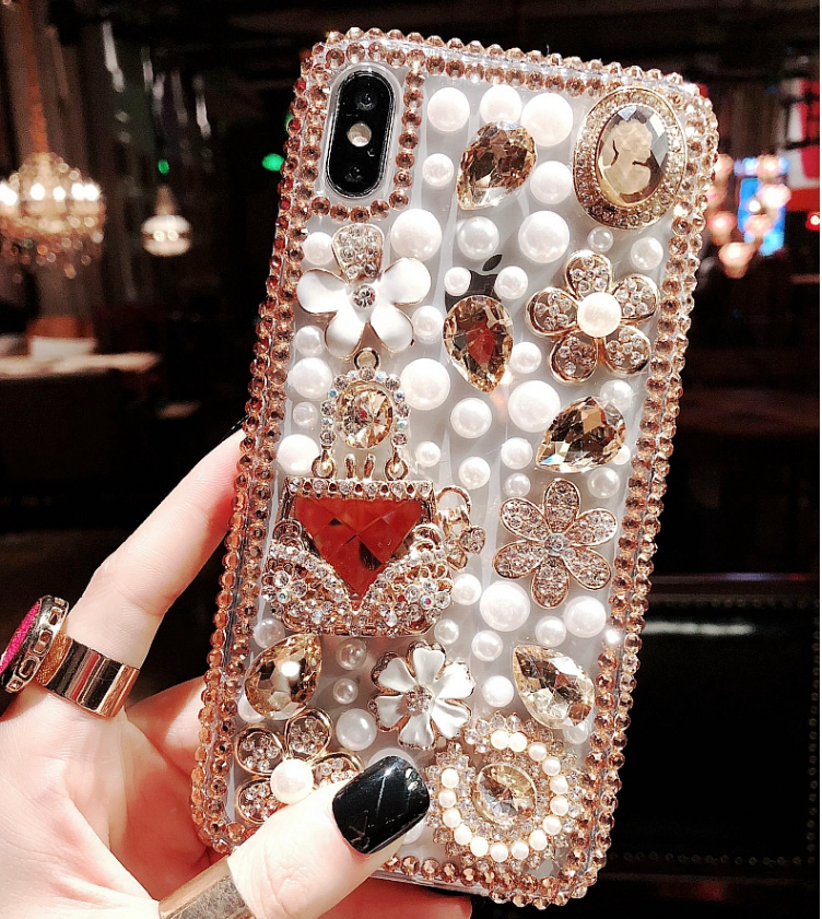 luxury Rhinestone Transparent luxurious Diamond jewelry Phone Case iPhone 6 6S 7 8 Plus X XS XR XS Max 11 Pro Max Cover, Mix colors
luxury Rhinestone Transparent luxurious Diamond jewelry Phone Case iPhone 6 6S 7 8 Plus X XS XR XS Max 11 Pro Max Cover, Mix colors