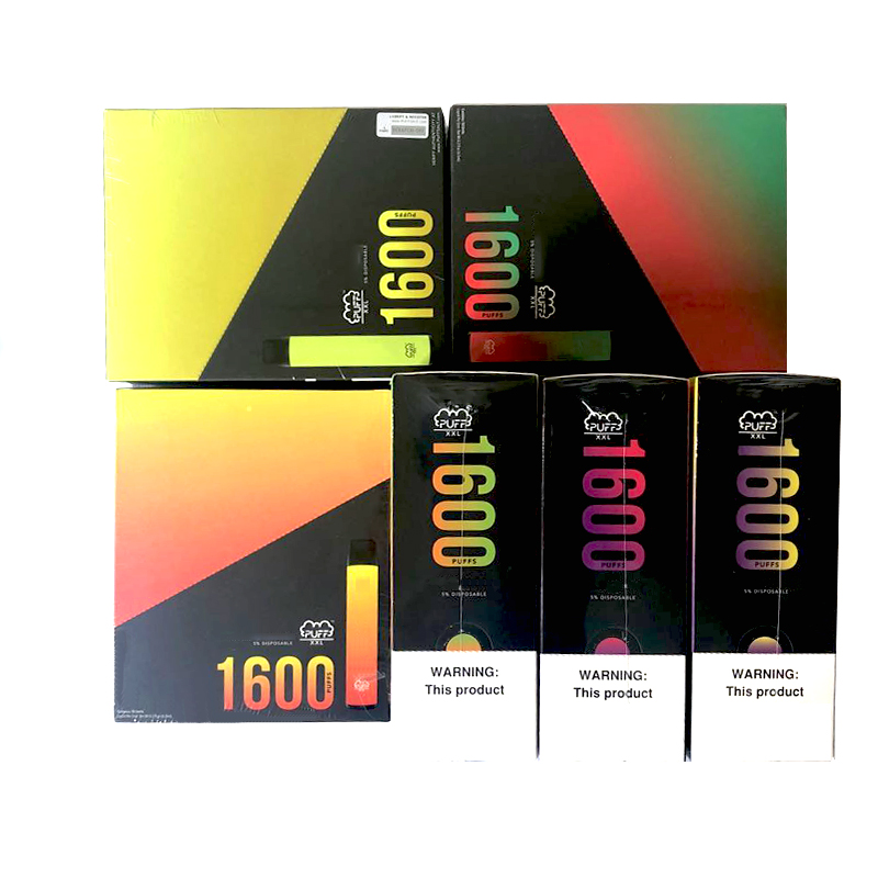 Puff XXL Disposable Vape Pen E Cigarette Device With Security Codes 6.5ml 1000mAh Pre-Filled 1600 Puffs PuffBar Kit VS Air Bar lux
Puff XXL Disposable Vape Pen E Cigarette Device With Security Codes 6.5ml 1000mAh Pre-Filled 1600 Puffs PuffBar Kit VS Air Bar lux