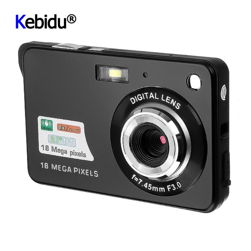 Mini Camera 2.7" 720P 18MP 8x Zoom TFT LCD HD Digital Camera Video Camcorder DV Anti-Shake Photo For Kids Gift Pocket
Mini Camera 2.7" 720P 18MP 8x Zoom TFT LCD HD Digital Camera Video Camcorder DV Anti-Shake Photo For Kids Gift Pocket