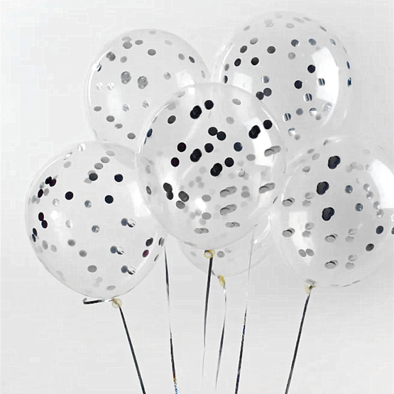 Party Decoration 12pcs Babyshower Confetti Balloon Birthday Decorations Adult Year 2021 Love Confession Decorative Ballon