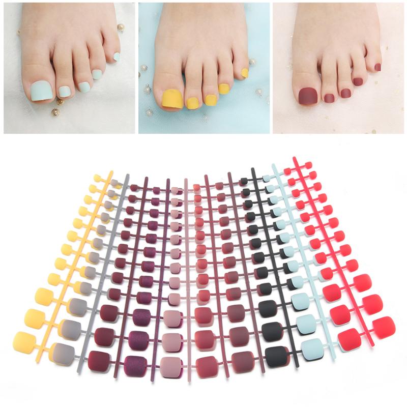 24Pcs Matte Color False Toenails Black Toes Simple Short Nude Solid Color Red Modern Burgundy Soft Scrub Naturally Realistic Hot, 1pcs false nail tape
24Pcs Matte Color False Toenails Black Toes Simple Short Nude Solid Color Red Modern Burgundy Soft Scrub Naturally Realistic Hot, 1pcs false nail tape