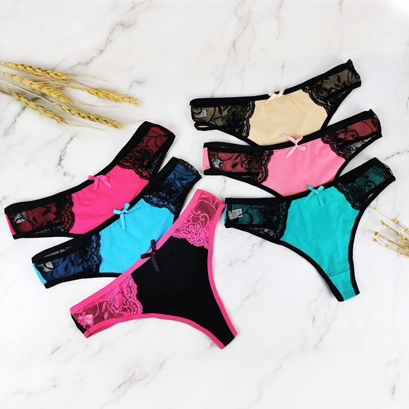 Linbaiway Fashion Underwear Panties Sexy Women Thongs Transparent Lace G-strings T-back Female Panty Woman Briefs Lingerie, Black
Linbaiway Fashion Underwear Panties Sexy Women Thongs Transparent Lace G-strings T-back Female Panty Woman Briefs Lingerie, Black