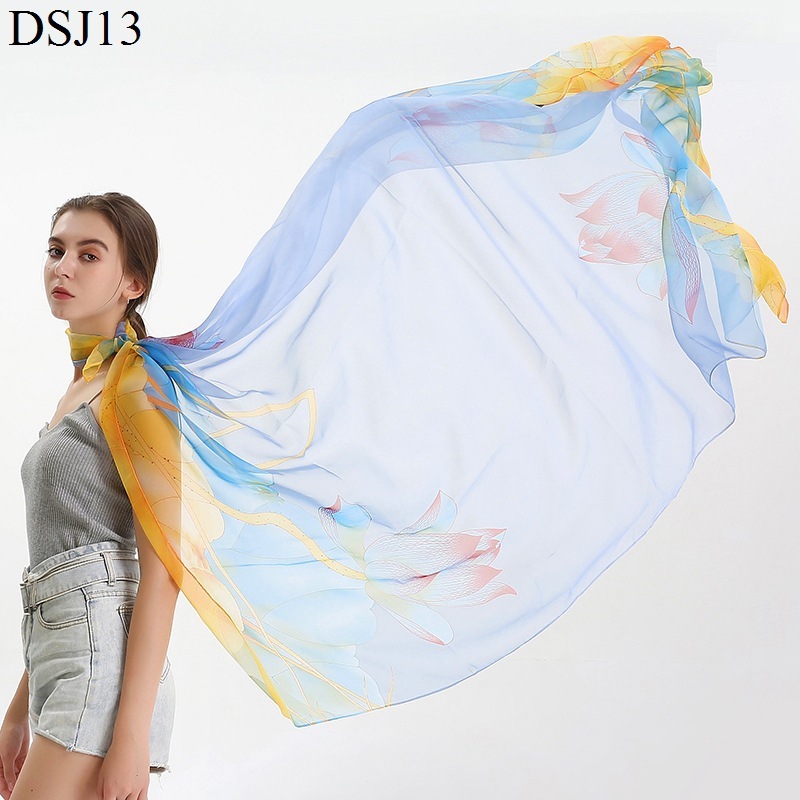 The new large size ladies scarves indecision chimes gauze lotus printed scarf sea shade sunscreen beach towels shawls
The new large size ladies scarves indecision chimes gauze lotus printed scarf sea shade sunscreen beach towels shawls