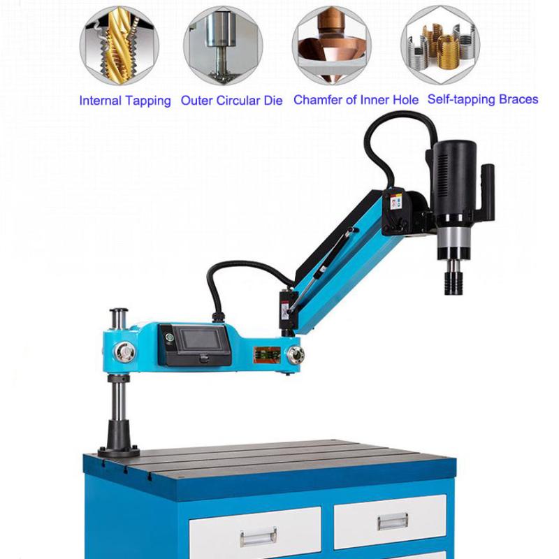 CE 220V CNC M3-M16 Universal Type Electric Tapping Machine Electric Tapper Tapping Machine Threading Tool Servo Motor Drilling
CE 220V CNC M3-M16 Universal Type Electric Tapping Machine Electric Tapper Tapping Machine Threading Tool Servo Motor Drilling