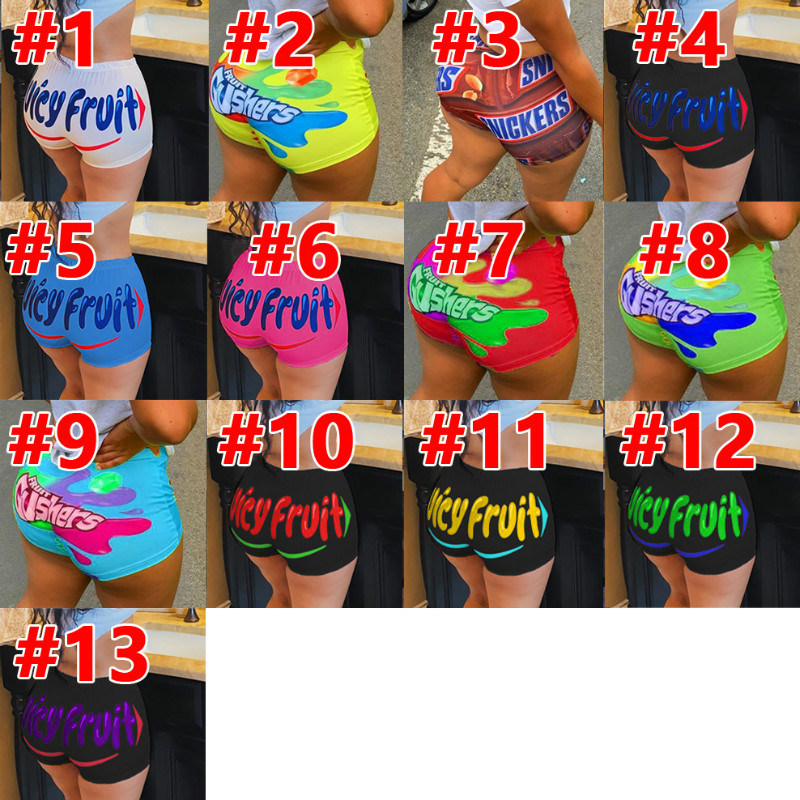 Women Sexy Shorts Pattern Printing Explosive Shorts Yoga Pants Female Casual Sport Shorts 13 Colors Elastic Waist Breathable Active New, White-1
Women Sexy Shorts Pattern Printing Explosive Shorts Yoga Pants Female Casual Sport Shorts 13 Colors Elastic Waist Breathable Active New, White-1