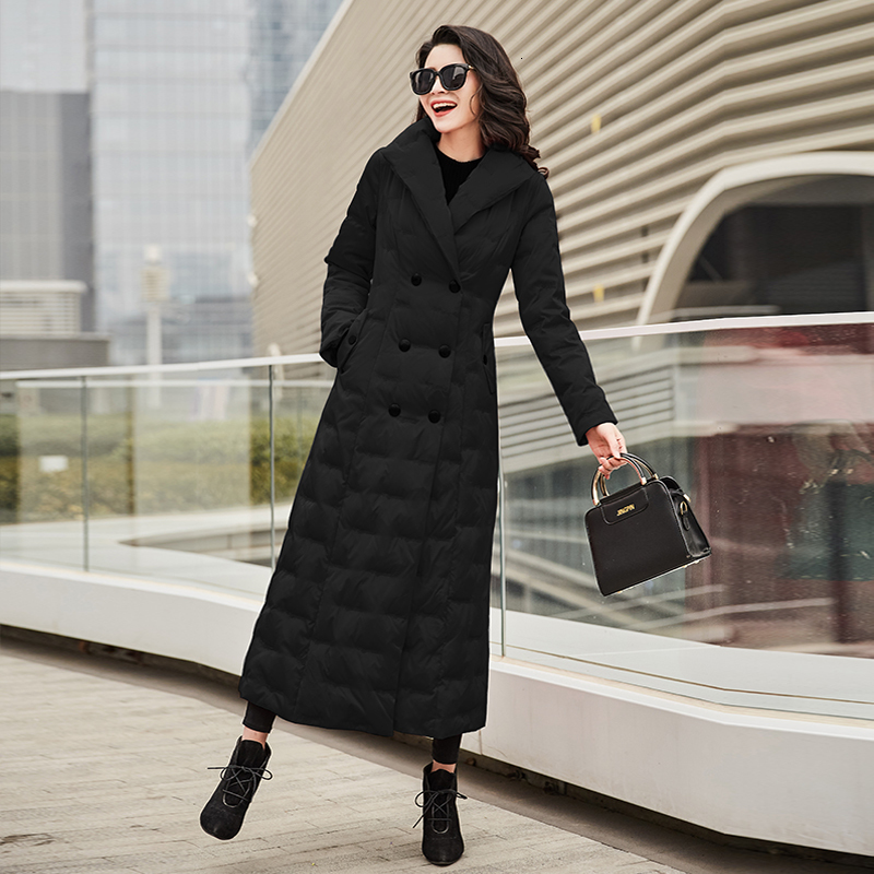 Garden Beautiful Down Jacket Female 2019 New Long-style Slimming White Duck Down Over Knee Thickening Thermal Coat 1036
Garden Beautiful Down Jacket Female 2019 New Long-style Slimming White Duck Down Over Knee Thickening Thermal Coat 1036