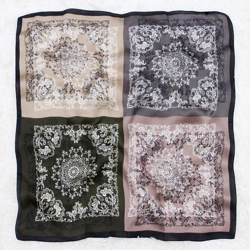 70*70cm Small Handkerchief Women Hair Scarf Bandana Head Silk Satin Bag Scarfs Female Square Headband Neck Scarves For Ladies
70*70cm Small Handkerchief Women Hair Scarf Bandana Head Silk Satin Bag Scarfs Female Square Headband Neck Scarves For Ladies