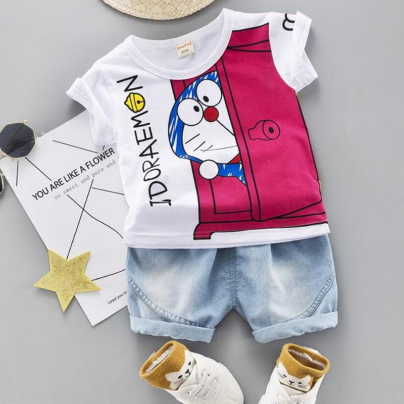 Baby Boys Clothes Summer Cotton Infant Kids Clothing Cartoon Short T-shirt +pant 2pcs/set For 0 1 2 3 4 Year Children Clothing, As picture
Baby Boys Clothes Summer Cotton Infant Kids Clothing Cartoon Short T-shirt +pant 2pcs/set For 0 1 2 3 4 Year Children Clothing, As picture