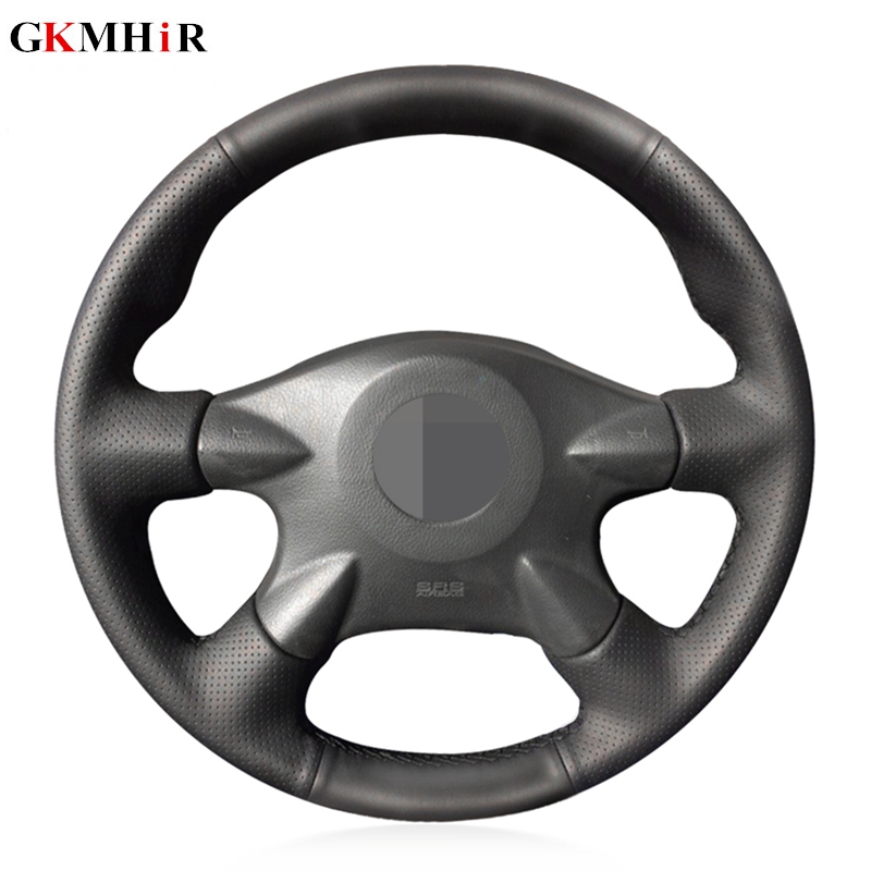 Black Artificial Leather Steering Wheel Cover for Nissan Almera (N16) X-Trail (T30) Primera (P12)Terrano 2 Pathfinder Paladin
Black Artificial Leather Steering Wheel Cover for Nissan Almera (N16) X-Trail (T30) Primera (P12)Terrano 2 Pathfinder Paladin
