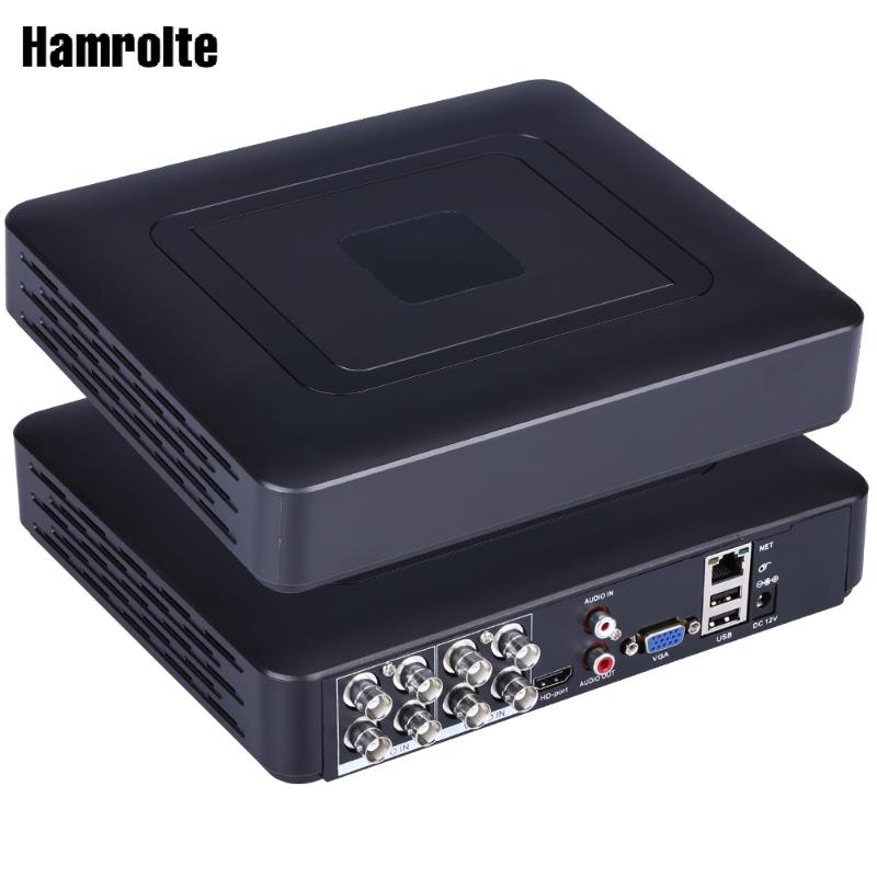 Hamrolte CCTV DVR 8CH 1080N TVI.CVI .AHD-NH 5in1 Hybrid Digital Video Recorder Security DVR Motion Detection,APP Remote Access
Hamrolte CCTV DVR 8CH 1080N TVI.CVI .AHD-NH 5in1 Hybrid Digital Video Recorder Security DVR Motion Detection,APP Remote Access