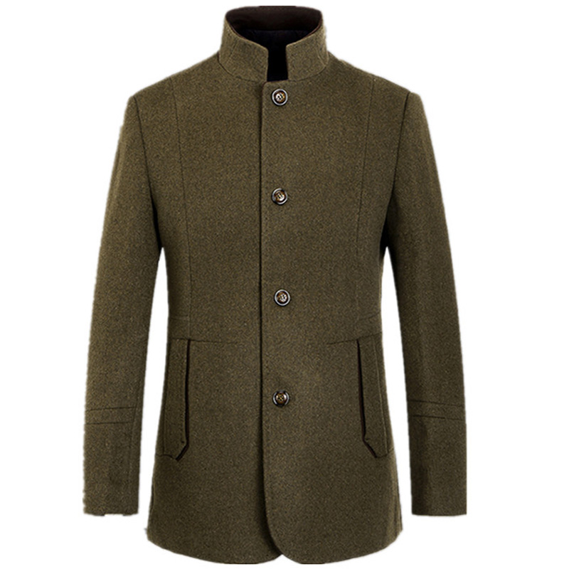 2020 New Arrival Autumn And Winter Style Dress Fashion Slim Mandarin Collar Wool Coat Jacket Overcoat Large Size -4XL, Dark coffee
2020 New Arrival Autumn And Winter Style Dress Fashion Slim Mandarin Collar Wool Coat Jacket Overcoat Large Size -4XL, Dark coffee