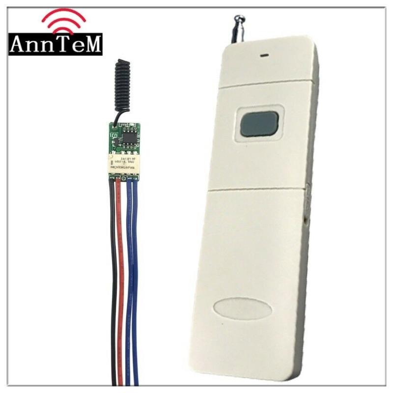 RF Wireless Remote Control Switch 433mhz Transmitter Receiver 3.7v 5v 6v 9v 12v Battery Power Mini Small Relay Controller Module
RF Wireless Remote Control Switch 433mhz Transmitter Receiver 3.7v 5v 6v 9v 12v Battery Power Mini Small Relay Controller Module