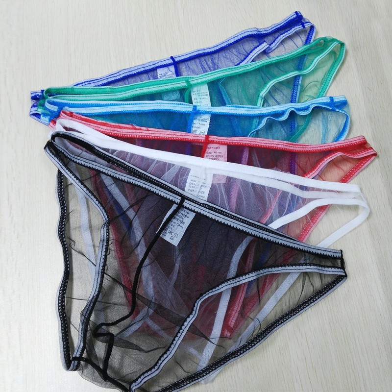 Hot Sale Sexy Fashion Men Transparent Panties Mens Breathable Briefs Male See Through Mesh Low-waist Underwear, Black
Hot Sale Sexy Fashion Men Transparent Panties Mens Breathable Briefs Male See Through Mesh Low-waist Underwear, Black
