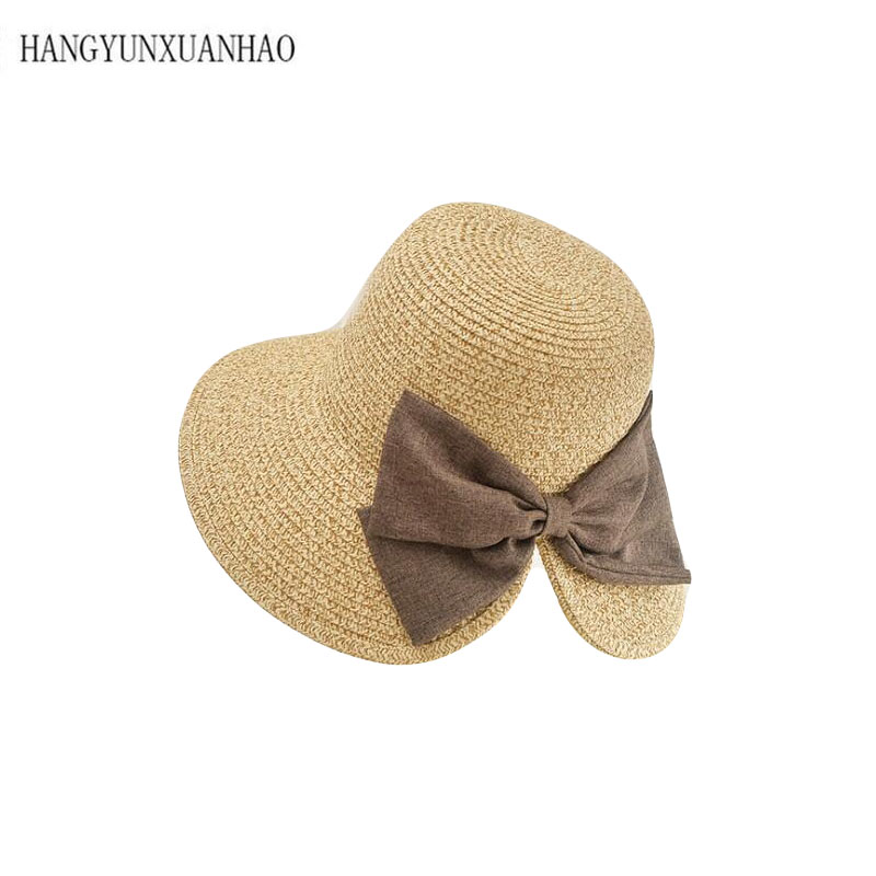 Summer Women Straw Hats With Big Bow Ladies Sun Visor UV Hat Girls Elegant Fan Sun Caps Paja Sombreros, Beige
Summer Women Straw Hats With Big Bow Ladies Sun Visor UV Hat Girls Elegant Fan Sun Caps Paja Sombreros, Beige