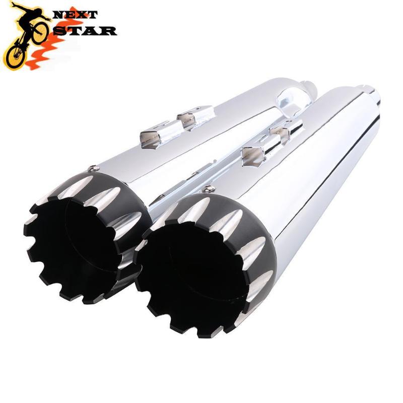 Motorcycle 4.5" Slip-on Mufflers Exhaust Pipe For Street Electra Glide Road King Touring Bagger Modle Ultra Classic 17-19
Motorcycle 4.5" Slip-on Mufflers Exhaust Pipe For Street Electra Glide Road King Touring Bagger Modle Ultra Classic 17-19