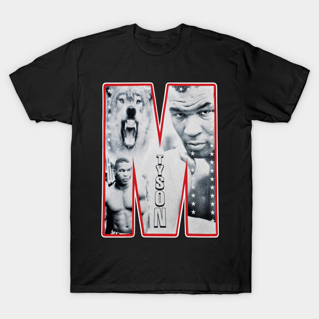 Boxing Champion Mike Tyson Men's T Shirt Men's Short Sleeve Crew Neck T-shirt Tyson Breathable 100% Cotton T-shirts Casual DIY Custom Tees