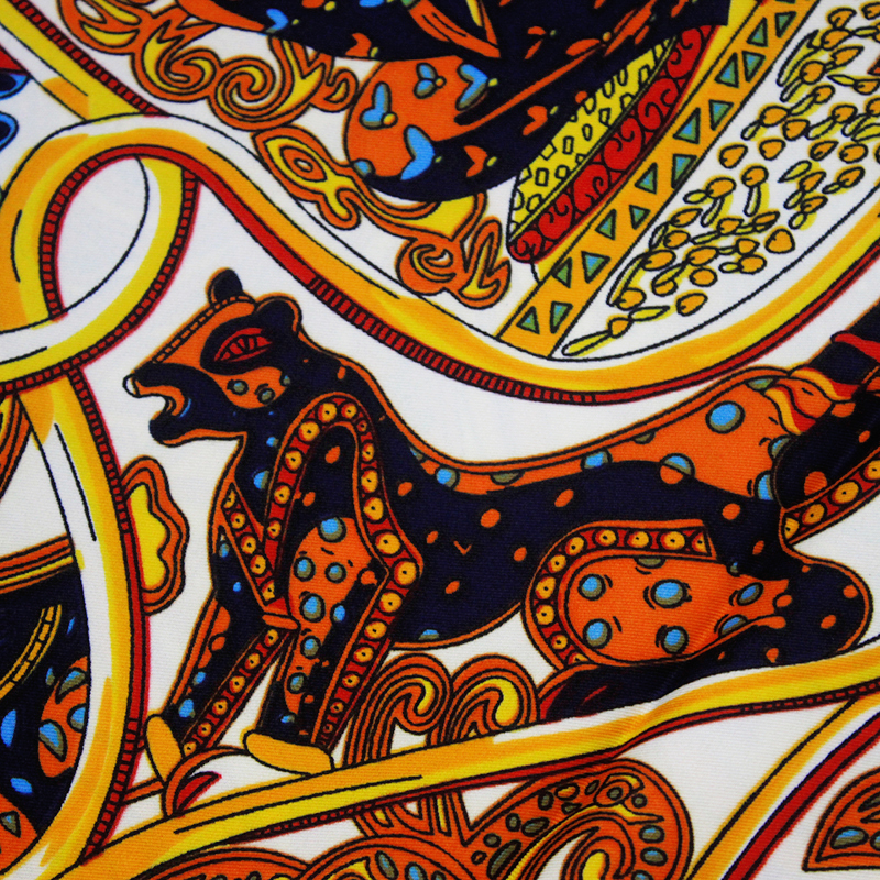 Silk Twill Square Scarf Women Large Shawl Stole Hijab Soie Retro Woman Print Scarfs 130 130cm Wholesale