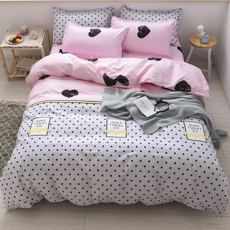 Black Heart Dot Print Bed Cover Set Kid Boy Girl Duvet Cover Adult Child Bed Sheets And Pillowcases Comforter Bedding Set 61068, 2tj-61067-001
Black Heart Dot Print Bed Cover Set Kid Boy Girl Duvet Cover Adult Child Bed Sheets And Pillowcases Comforter Bedding Set 61068, 2tj-61067-001