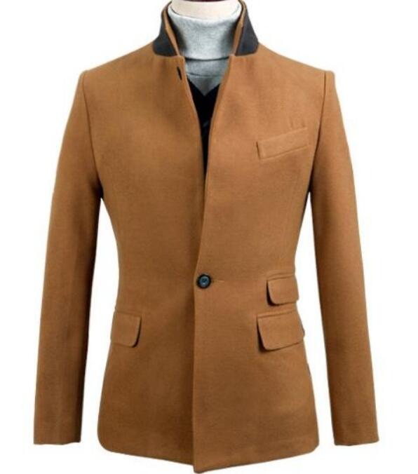 5XL HOT / Winter Men' New Fashion Short Slim Fit Wool Stand Single Row Coat, Black
5XL HOT / Winter Men' New Fashion Short Slim Fit Wool Stand Single Row Coat, Black