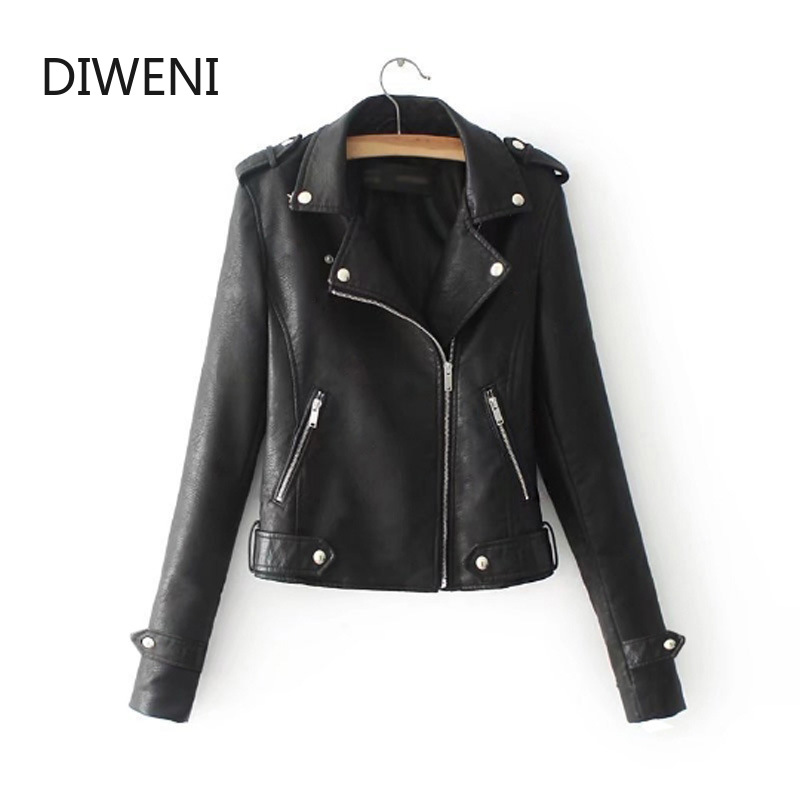 Spring Autumn Pu Leather Jacket Women Zipper Belt Short Soft Pu Leather Jackets Biker Black Punk Faux Motorcycle Coat Plus Size
Spring Autumn Pu Leather Jacket Women Zipper Belt Short Soft Pu Leather Jackets Biker Black Punk Faux Motorcycle Coat Plus Size