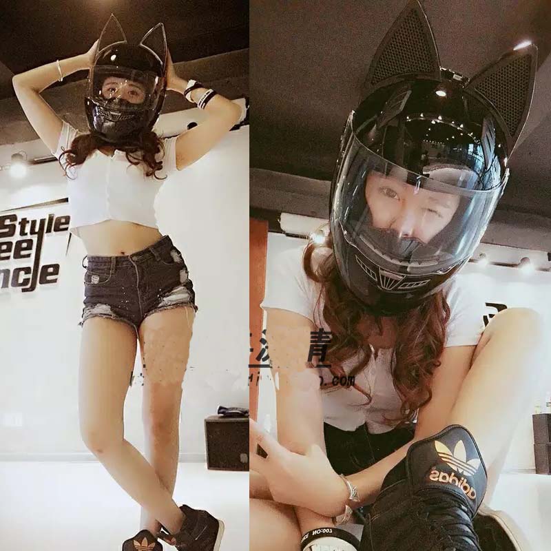 Full face nitrinos brand helmet lovely black cat motorcycle helmet Four Seasons women racing abs material
Full face nitrinos brand helmet lovely black cat motorcycle helmet Four Seasons women racing abs material