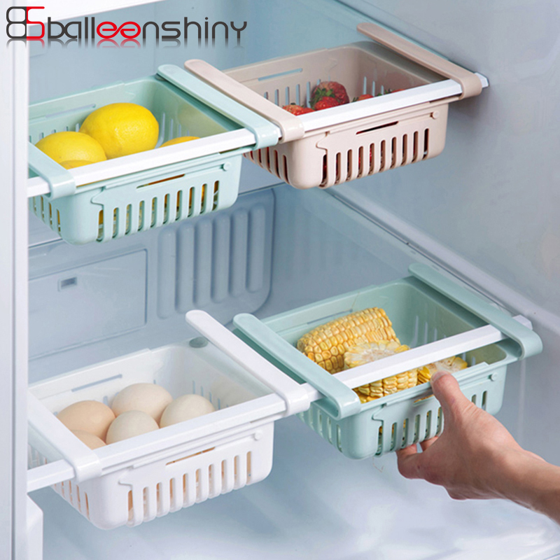 BalleenShiny PP Kitchen Fridge Storage Rack Organizer Drawer Retractable Partition Shelf Layered Fruit Egg Vegetable Storage Box
BalleenShiny PP Kitchen Fridge Storage Rack Organizer Drawer Retractable Partition Shelf Layered Fruit Egg Vegetable Storage Box