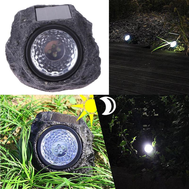 4LED Solar Powered Lamp Lawn Resin Amorphous Silicon Waterproof Rock Stone Light Garden Courtyard Park Lawn Decor Illumination
4LED Solar Powered Lamp Lawn Resin Amorphous Silicon Waterproof Rock Stone Light Garden Courtyard Park Lawn Decor Illumination