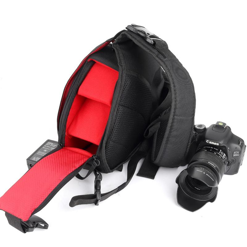 Triangle SLR Camera Bag Lowepro Sling Waterproof Backpack Pography Single Shoulder Po Bags Digital DSLR Lens Cases