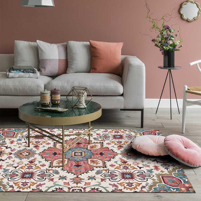 EHOMEBUY American Style Square Carpet Anti Slip Printed Foral Pattern for Living Room/Bedroom Floor European Classical, Blue
EHOMEBUY American Style Square Carpet Anti Slip Printed Foral Pattern for Living Room/Bedroom Floor European Classical, Blue