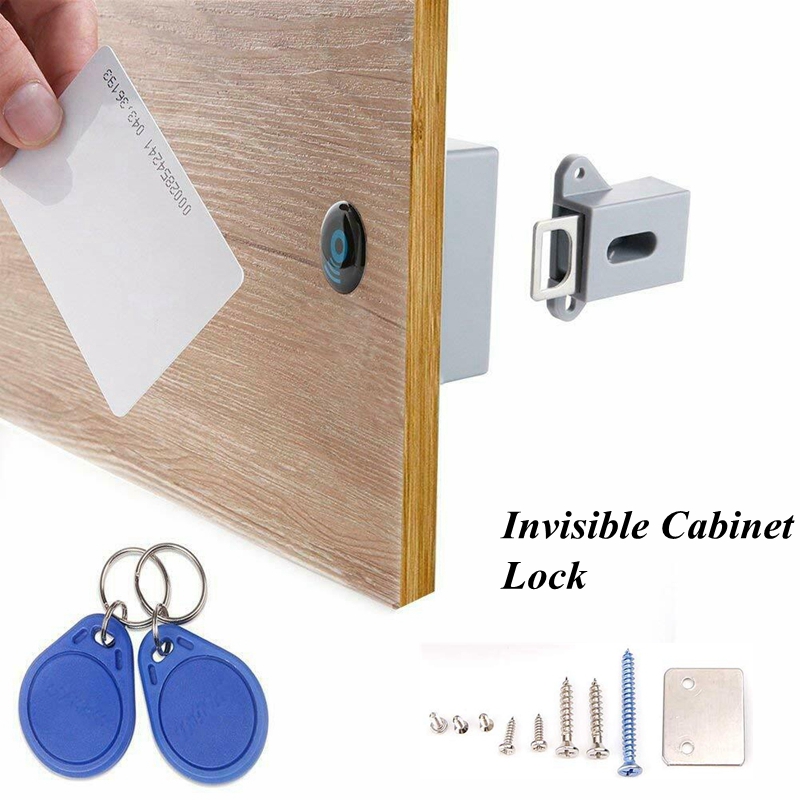 Battery RFID Digital Cabinet Lock Invisible Hidden IC Card Sensor Smart Door Lock Locker Drawer Wardrobe Wooden Door
Battery RFID Digital Cabinet Lock Invisible Hidden IC Card Sensor Smart Door Lock Locker Drawer Wardrobe Wooden Door