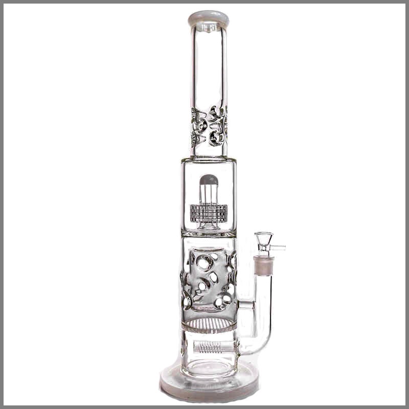 20inch thick glass bong Dumbbell water bong with 75mm honeycomb perforate and birdcage perc glass waterpipe tall 20inches 12 ice catcheres
20inch thick glass bong Dumbbell water bong with 75mm honeycomb perforate and birdcage perc glass waterpipe tall 20inches 12 ice catcheres